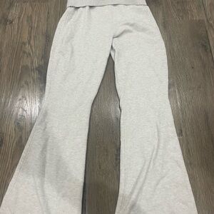 Gilly Hicks Gray Casual Flared Bottoms